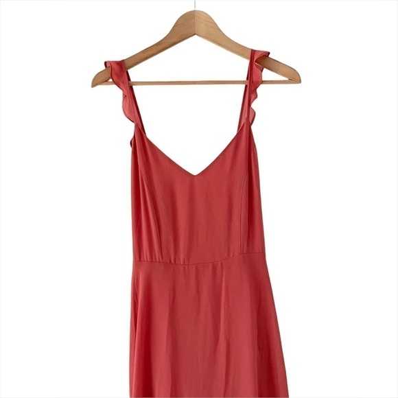 NWT Lulus Meteoric Rise Rusty Rose Maxi Dress M - Picture 7 of 10